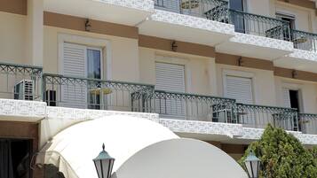 Entrada de la propiedad