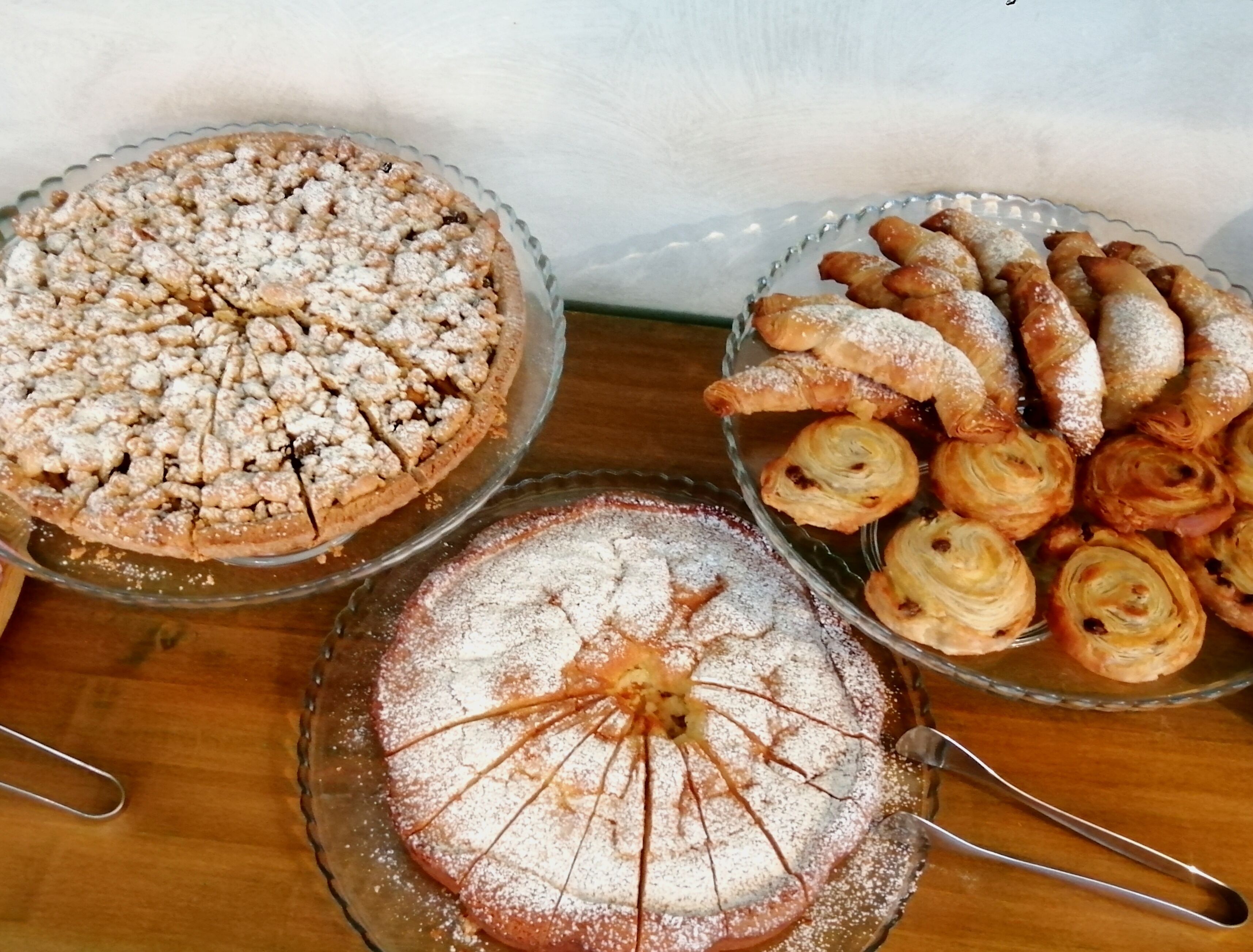 뷔페 아침 식사