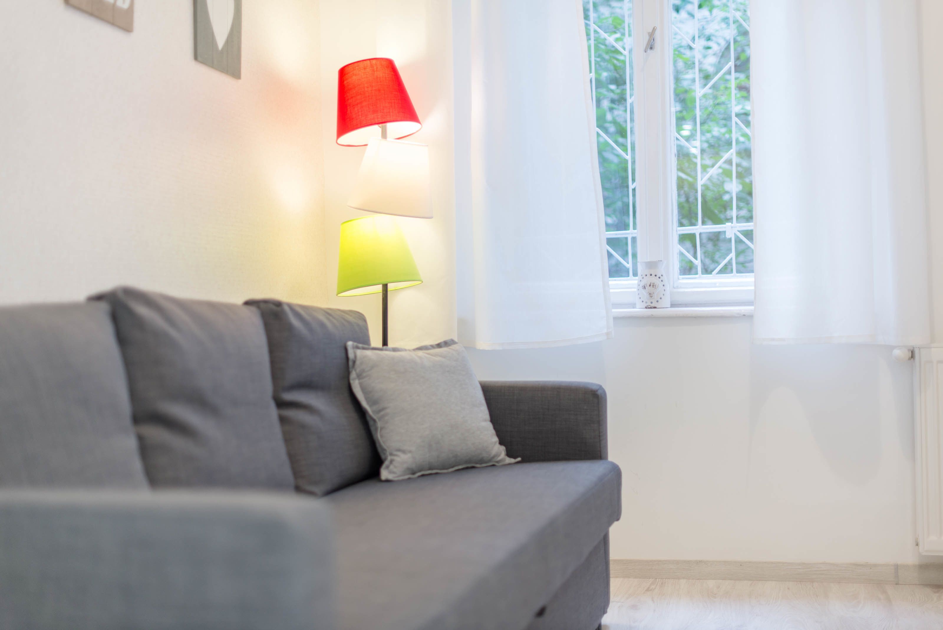 design apartment white  | view from room