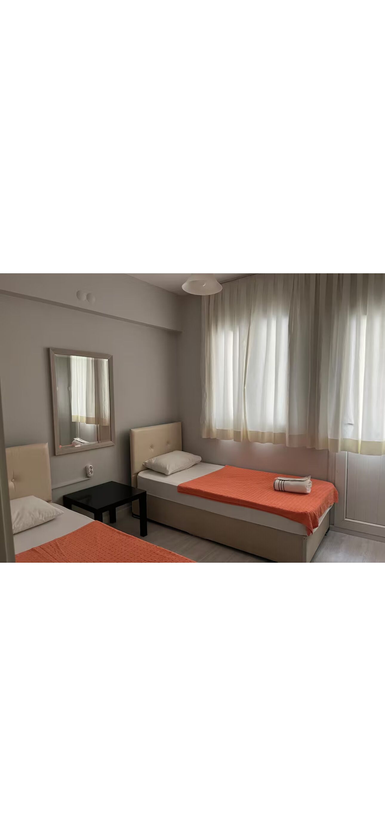 ベーシック アパートメント 2 ベッドルーム 禁煙 | ミニバー、デスク、ノートパソコン用作業スペース、防音設備