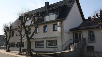 Fassade der Unterkunft