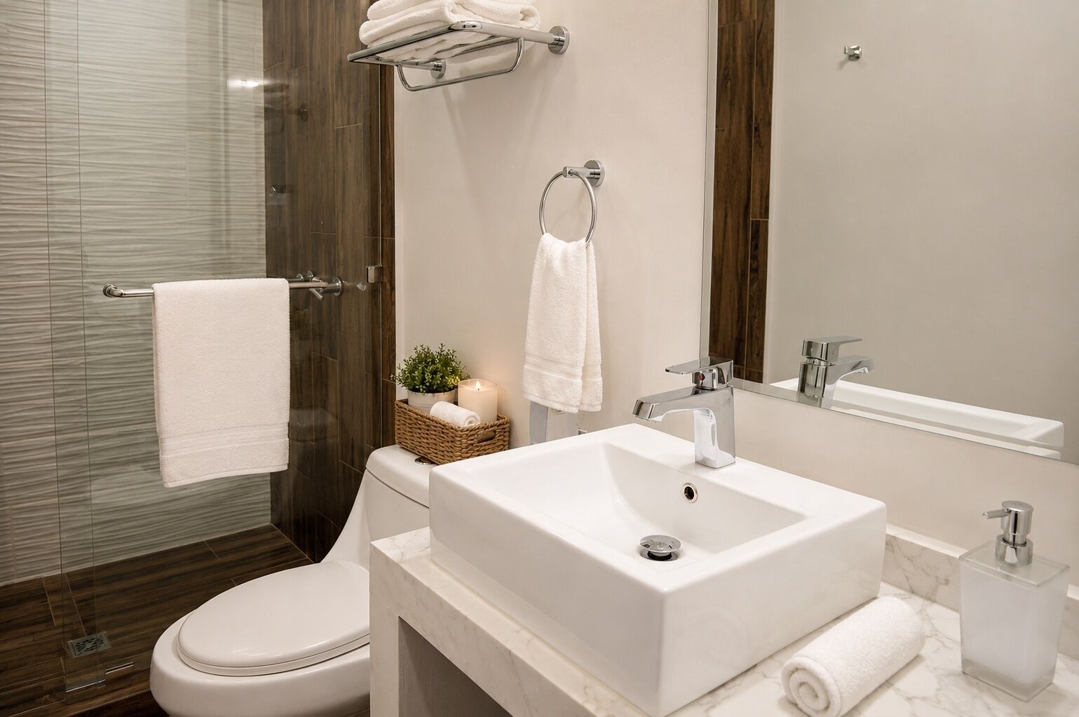 Chambre Standard, 1 grand lit | Salle de bain