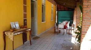 Terrace/patio - Hotel Fênix (Luis Correia)