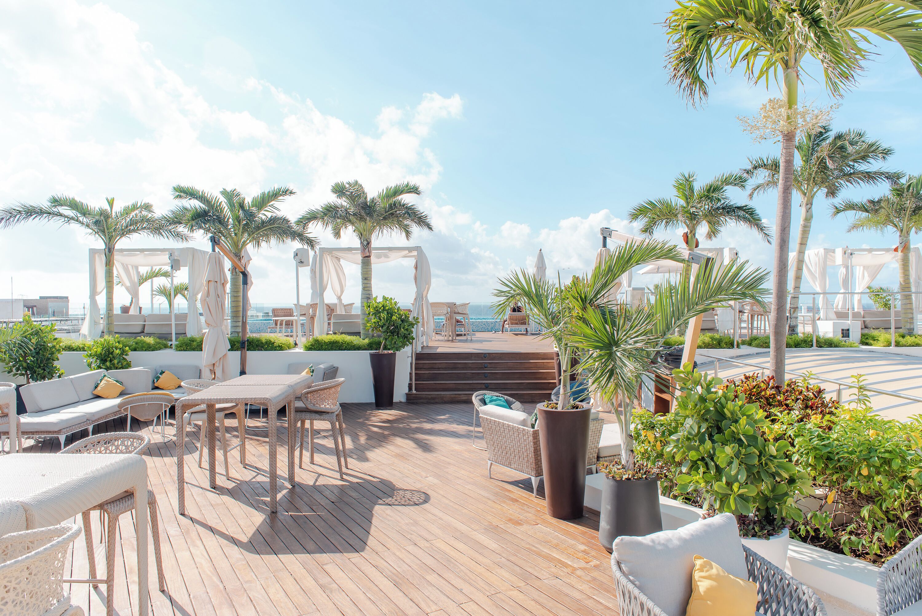 Terraza en la azotea