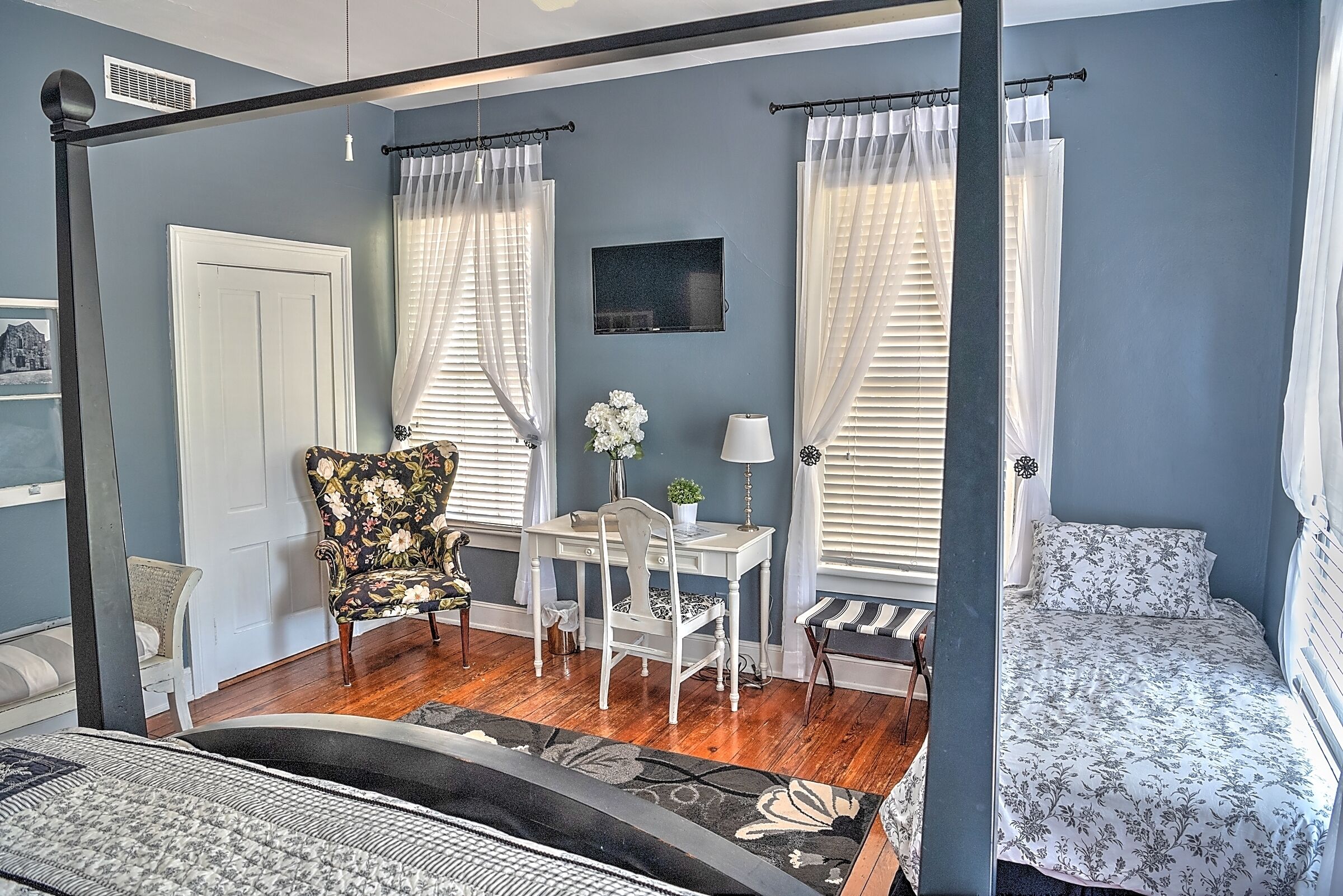 Chambre Confort, Plusieurs lits | Terrasse/patio