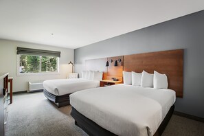 이그제큐티브룸, 퀸사이즈침대 2개 | 고급 침구, 책상, 노트북 작업 공간, 다리미/다리미판