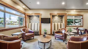 Sala de estar en el lobby