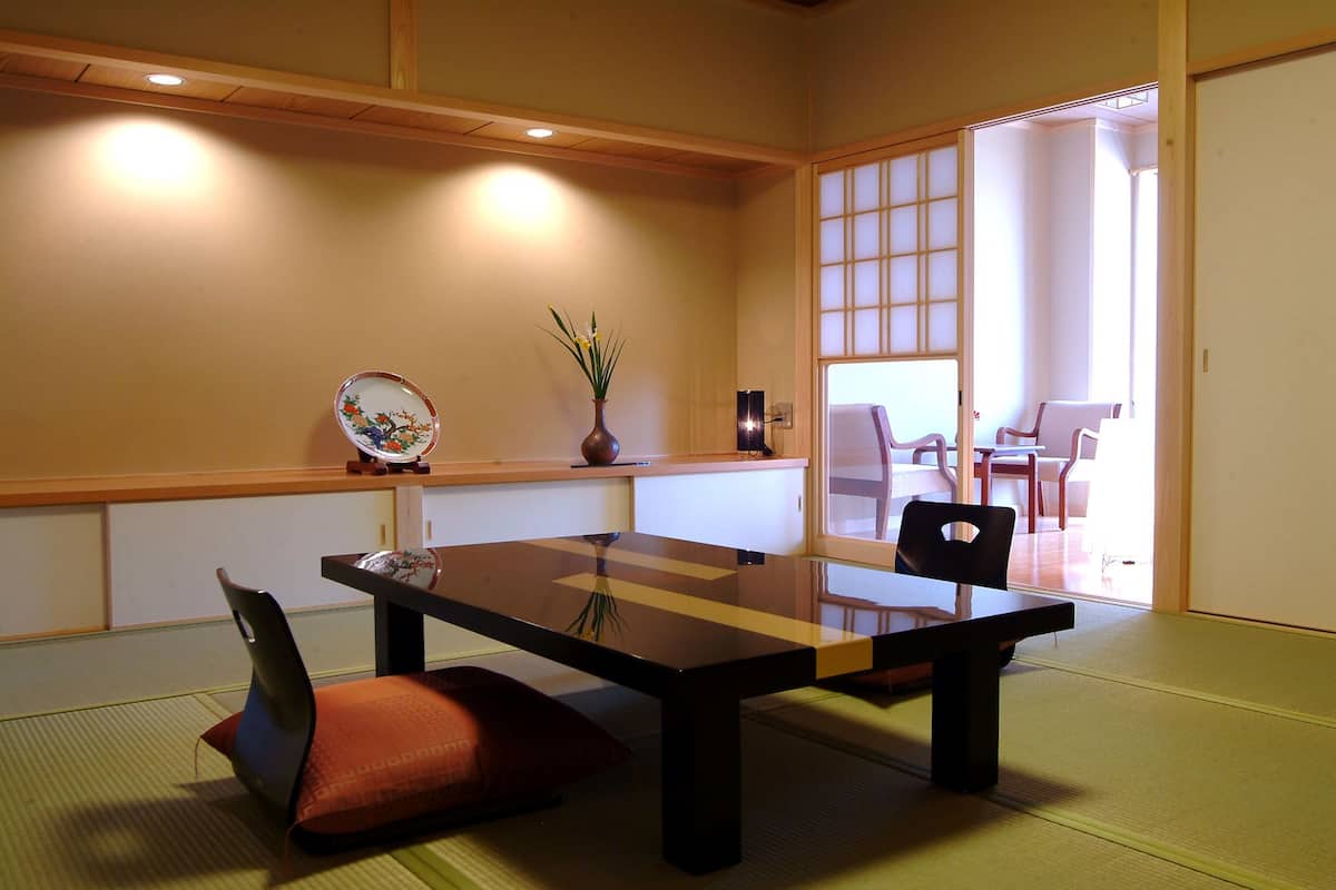 Habitación tradicional, baño privado (Japanese-style, For 6 Guests) | Caja fuerte y wifi gratis