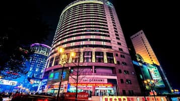 Front of property – evening/night