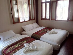 Family Triple Room, Bathtub, City View | Free WiFi - Sokmisay Hotel Guesthouse (Luang Prabang)