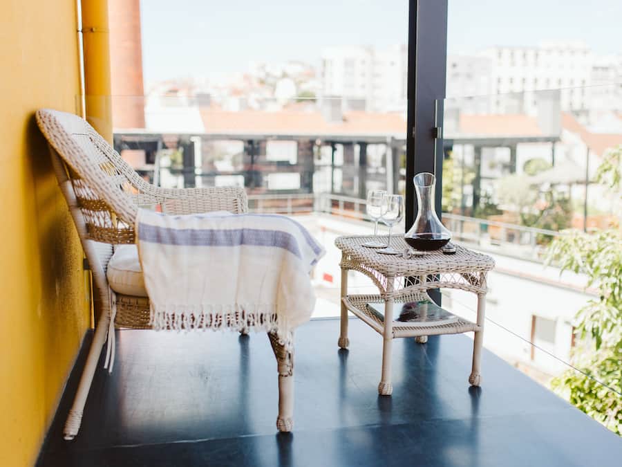 Apartamento superior, 1 quarto | Vista da sacada