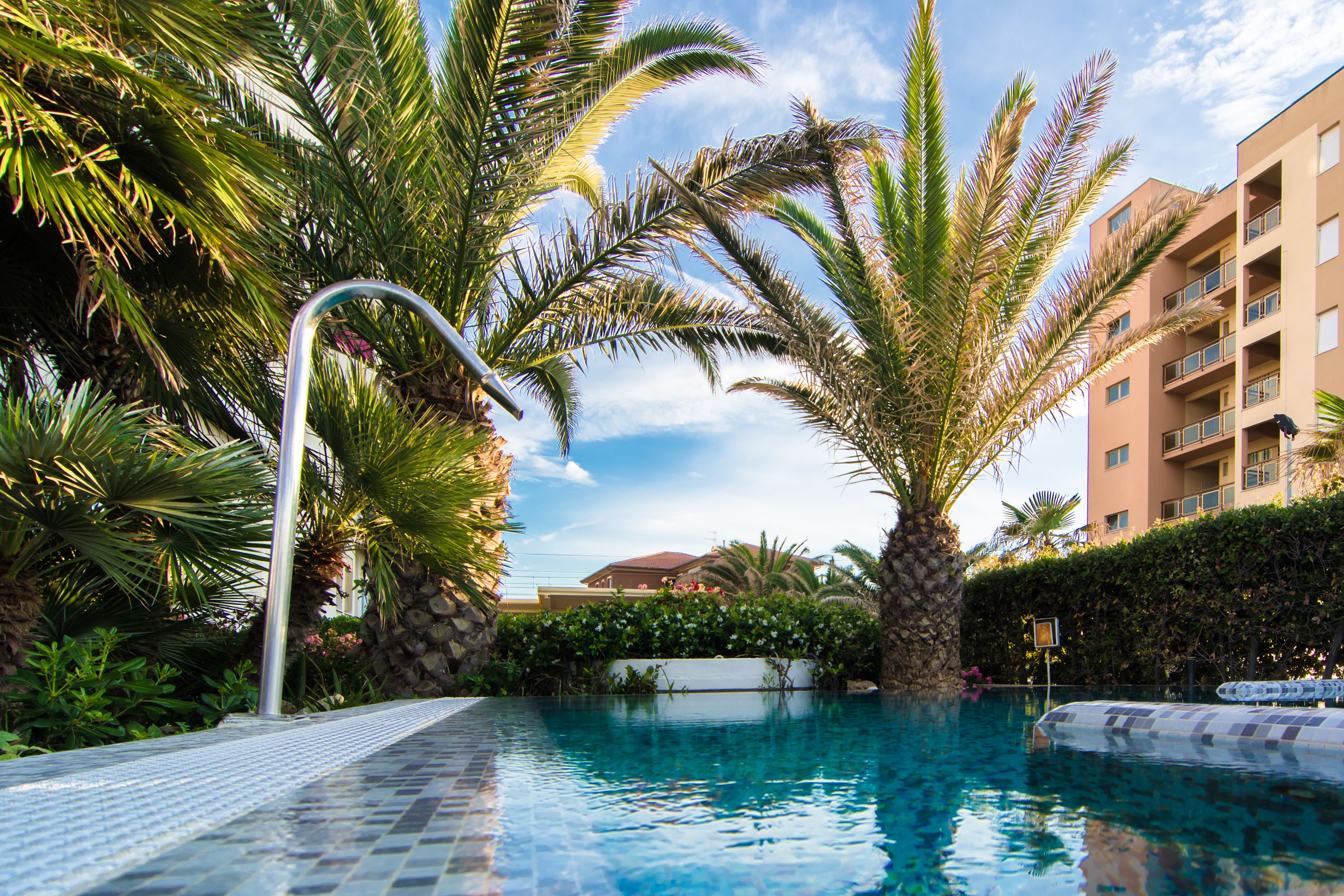 Bain à remous extérieur