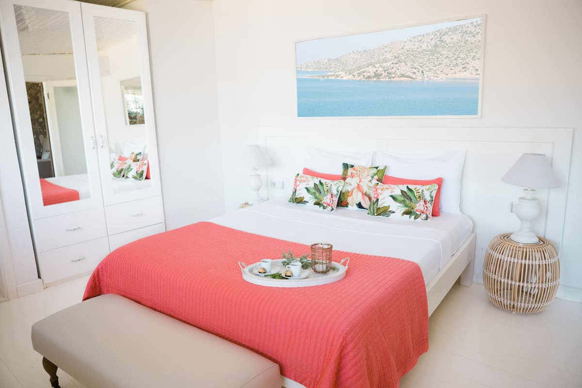 Chambre Deluxe, terrasse, vue mer