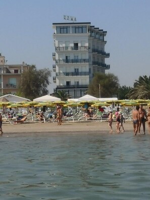 Private beach