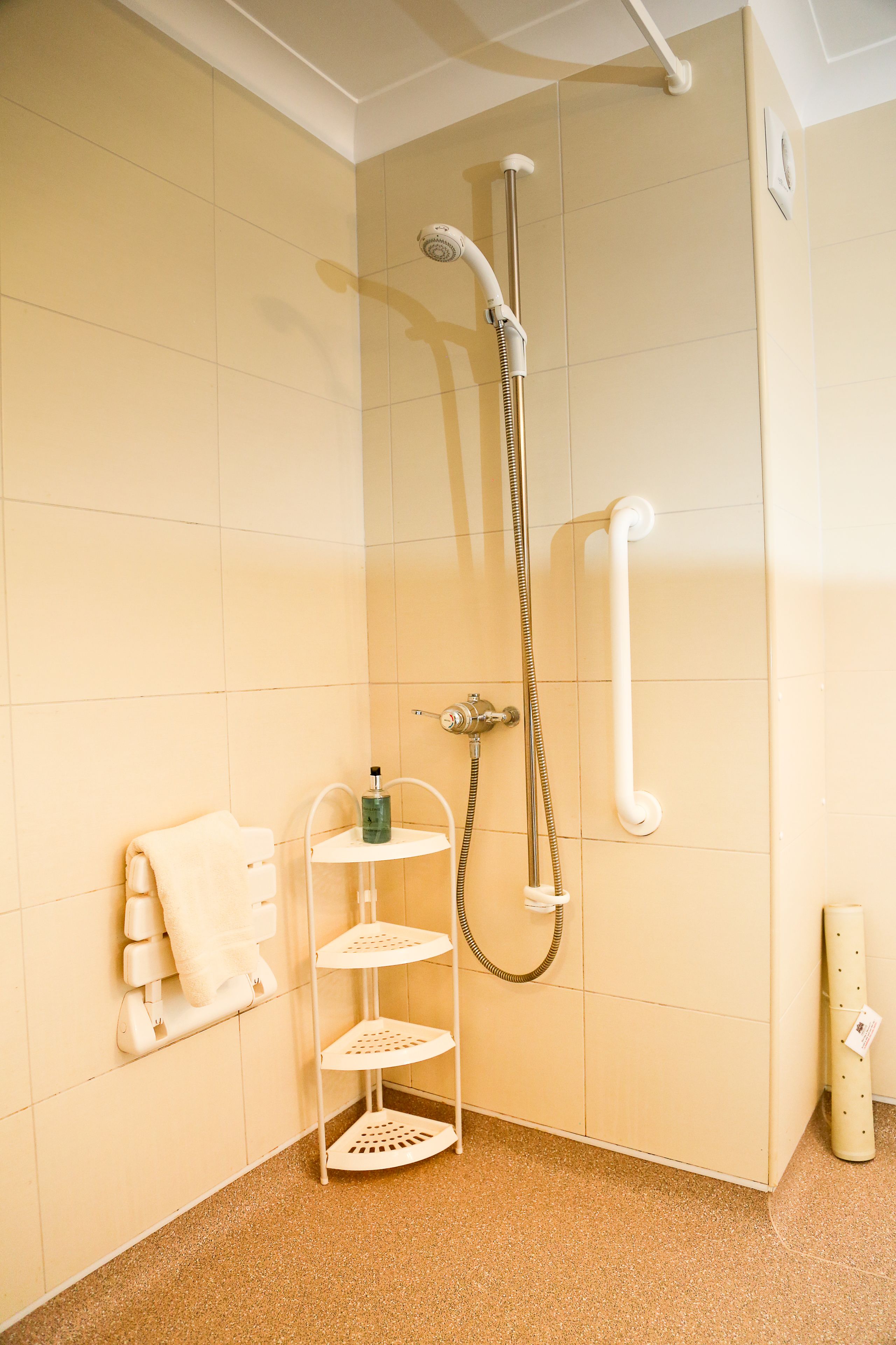 Dusj på badet