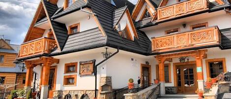 Fassade der Unterkunft