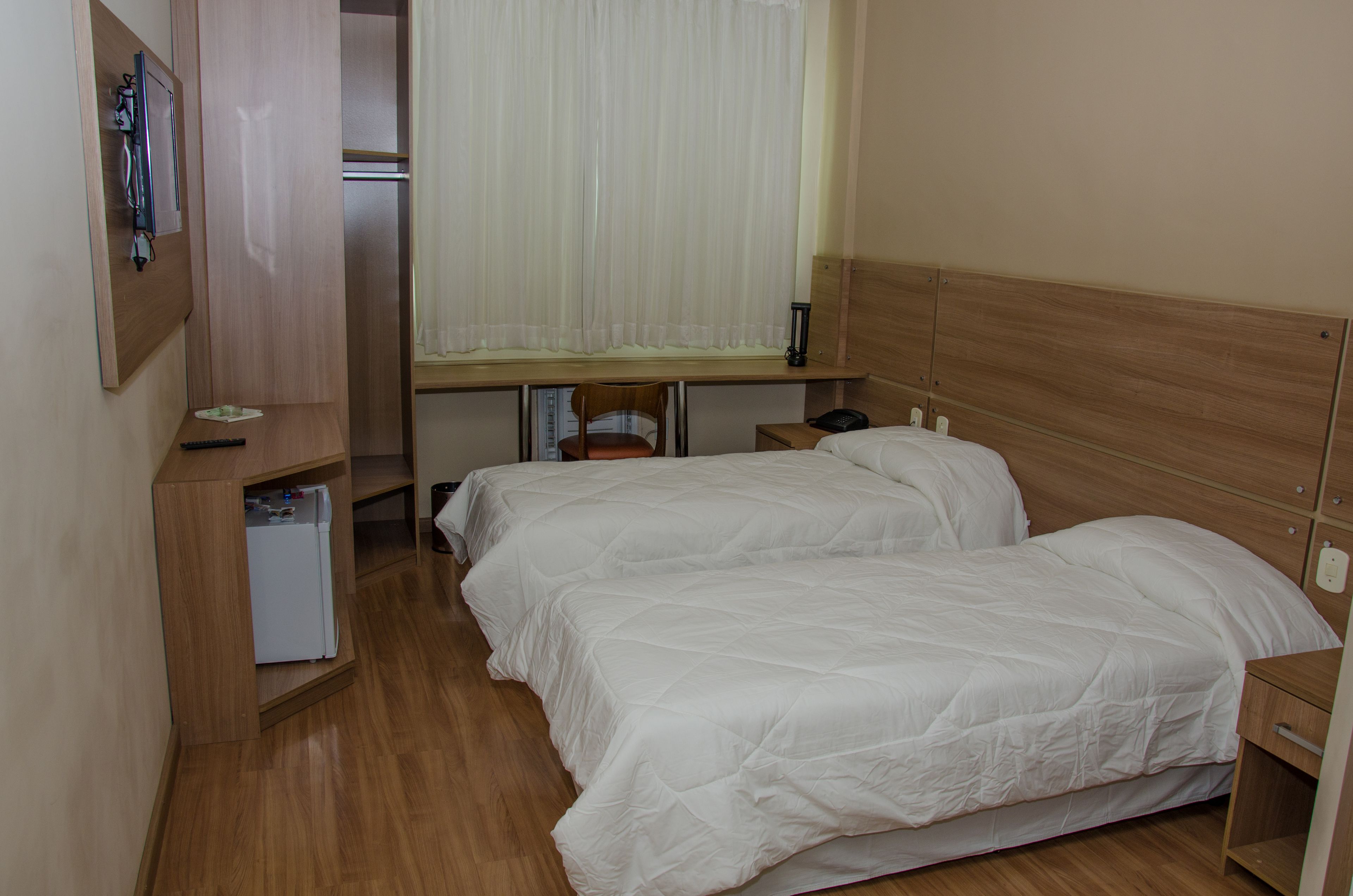 double or twin room | minibar, in-room safe, desk, blackout curtains