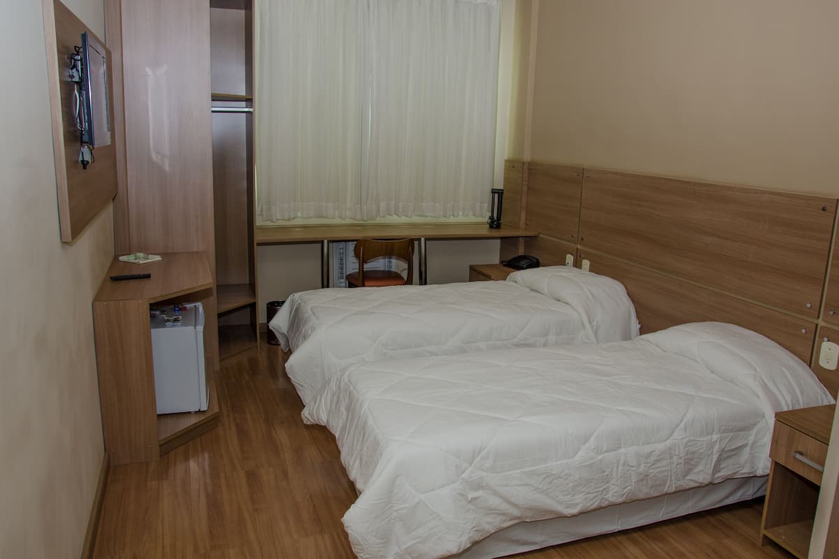 double or twin room | minibar, in-room safe, desk, blackout curtains