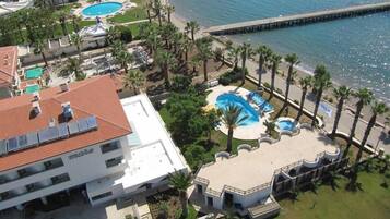 منظر من الجو على ارتفاع عالٍ