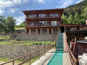 Fachada de la propiedad