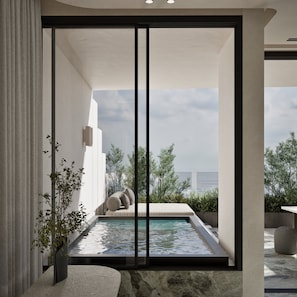 Master Suite with outdoor jacuzzi, sea view (Annex Building) | Terrasse/patio