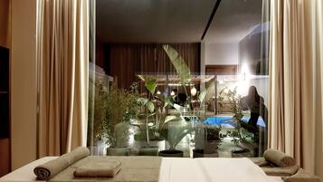 Salas de tratamiento para parejas, baño turco/hammam