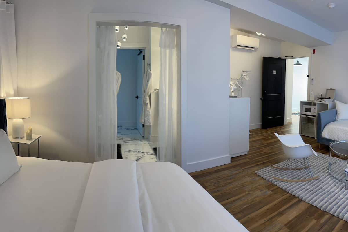 1 habitación, sábanas de algodón egipcio y ropa de cama de alta calidad
