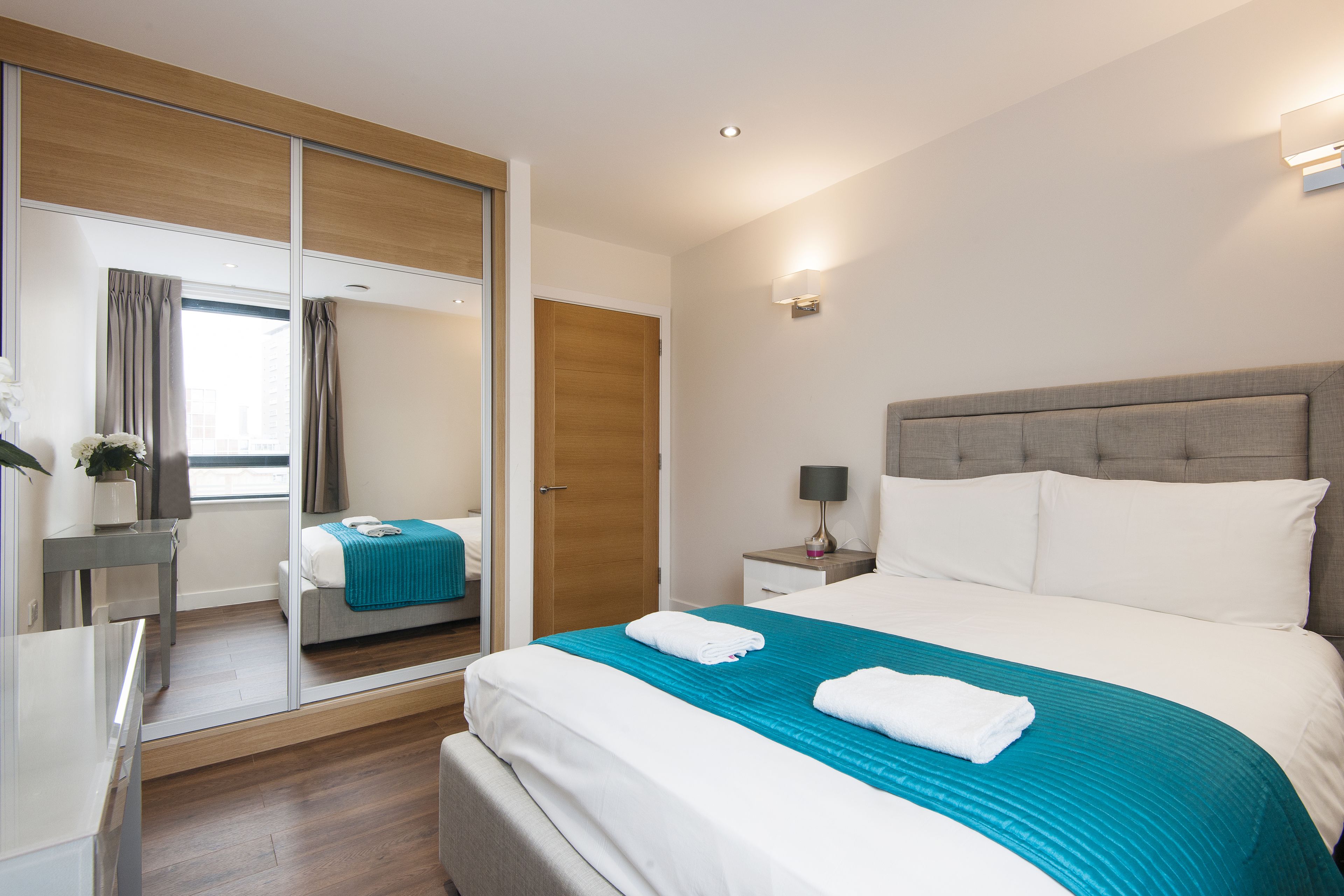 Superior Apartment, 2 Bedrooms, 2 Bathrooms | 1 bedroom, premium bedding, desk, iron/ironing board