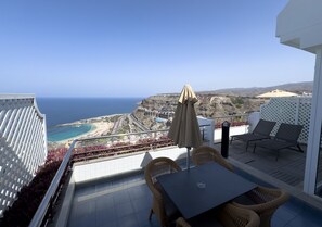 Apartment, 2 Bedrooms, Terrace, Sea View | Terrace/patio - Holiday Club Jardin Amadores (Mogan)