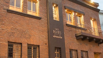 Front of property – evening/night