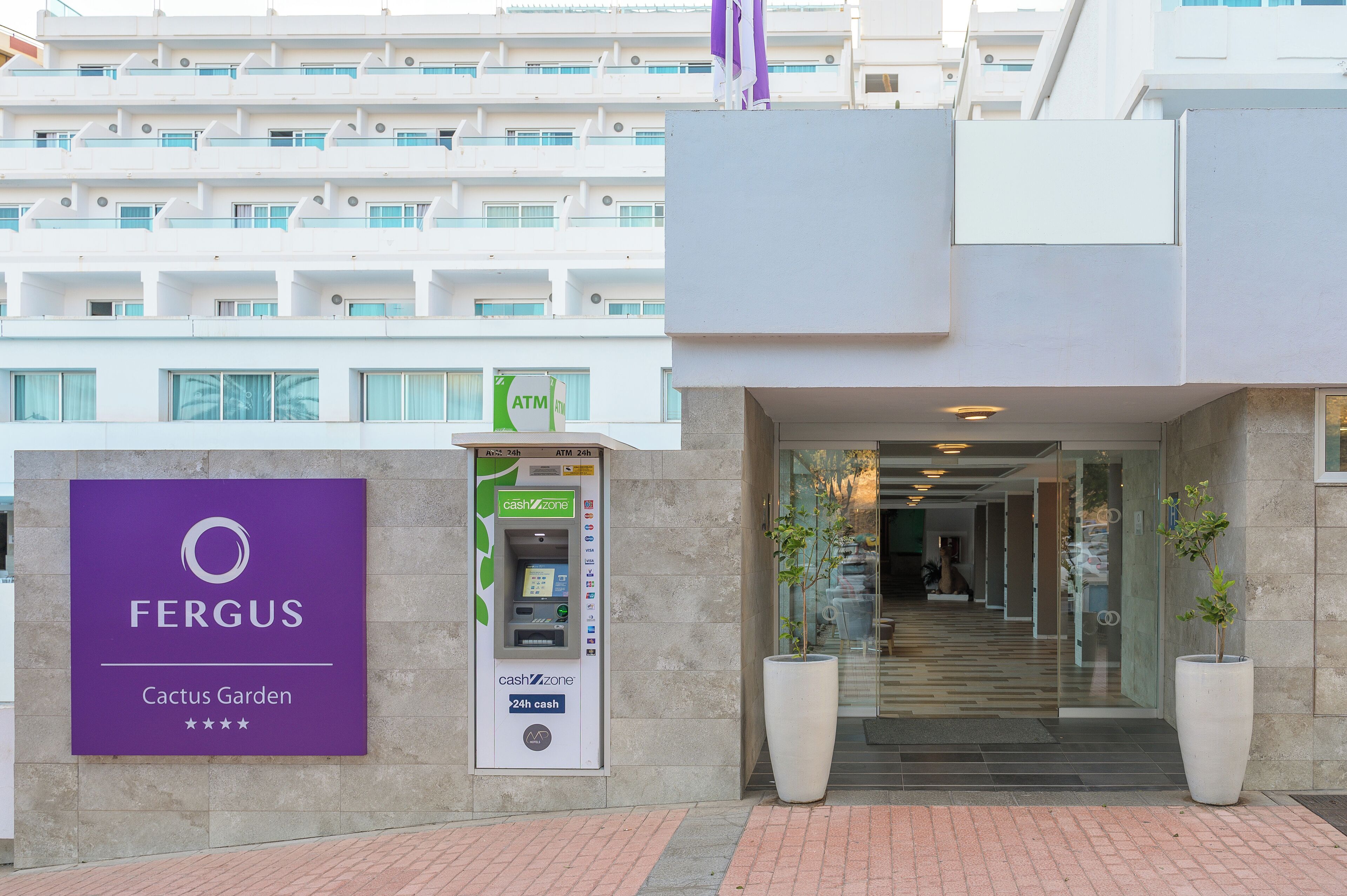 Overnatningsstedets facade