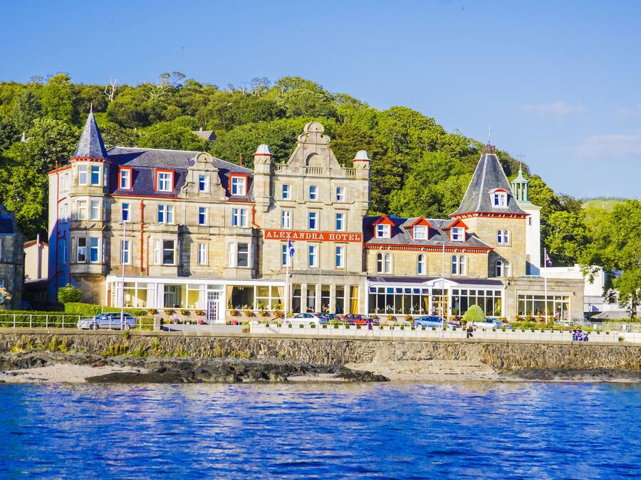 Façade de l’hébergement