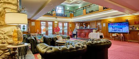 Sala de estar en el lobby