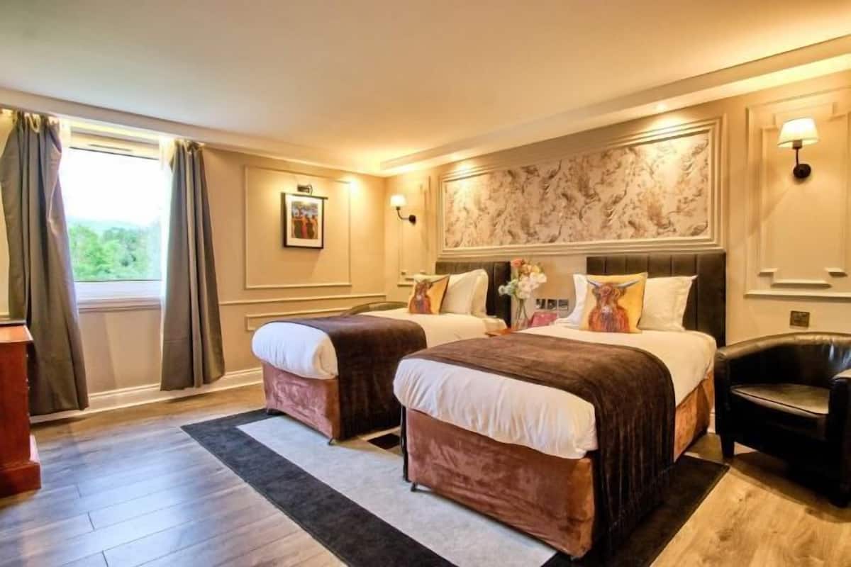 1 slaapkamer, individueel gemeubileerd, een bureau, een laptopwerkplek