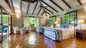 Luxury Double Room | Premium bedding, down comforters, in-room safe, laptop workspace