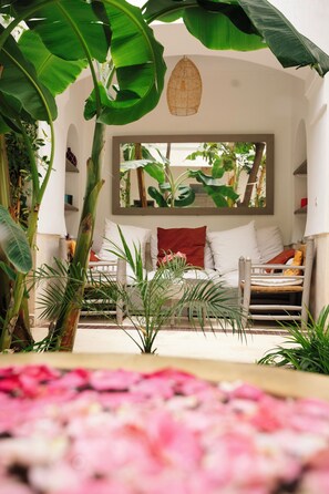 Lobby lounge - Riad Dar Aman (Marrakech)