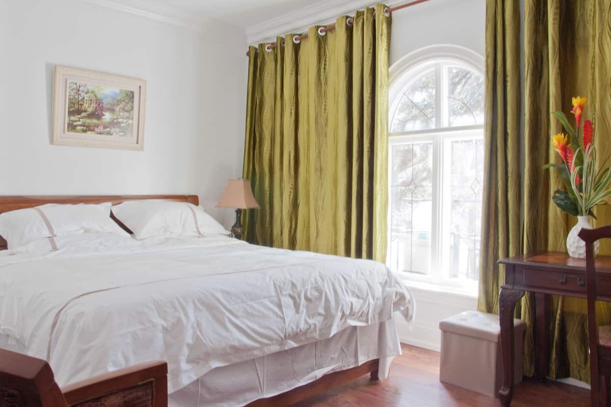 Kamar Double Deluks, 1 Tempat Tidur King | Meja kerja, setrika/meja setrika, dan Wi-Fi gratis