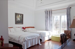 디럭스 트리플룸 | 책상, 다리미/다리미판, 무료 WiFi