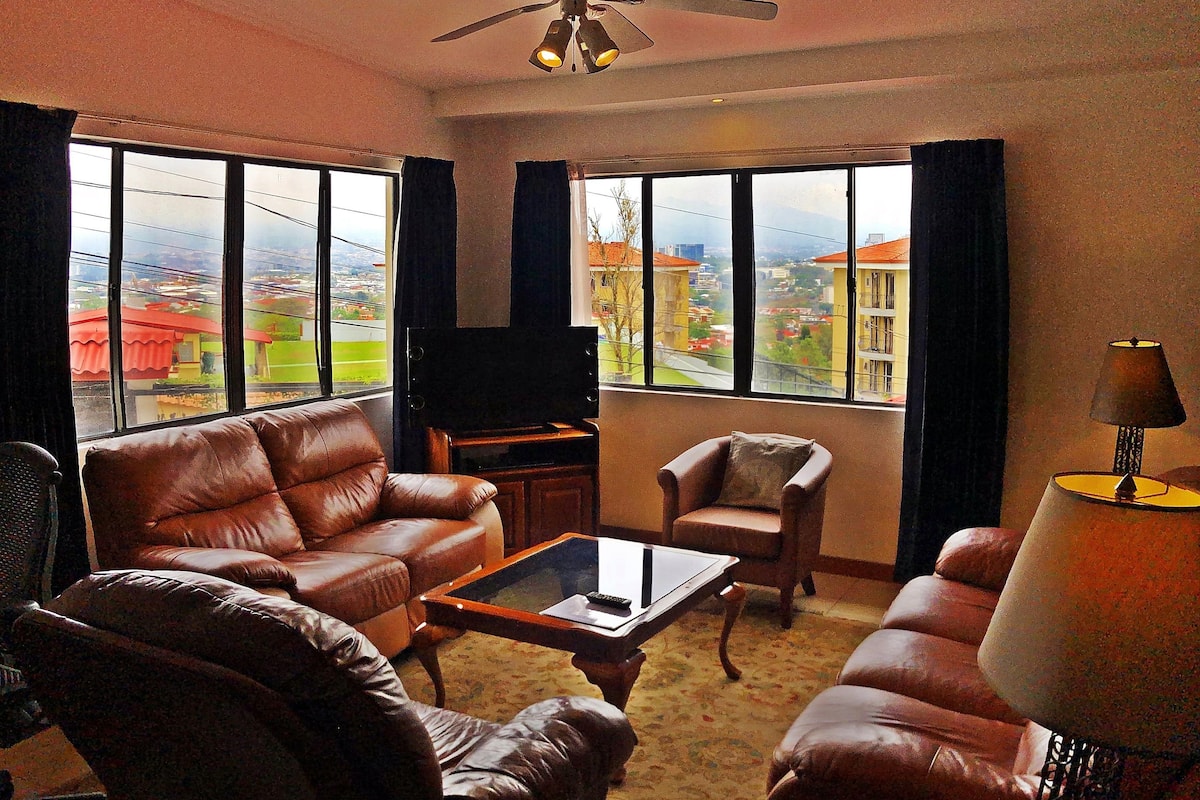 Family Suite, 3 Bedrooms, Kitchen, City View | In-room safe, iron/ironing board, WiFi (free), bed sheets