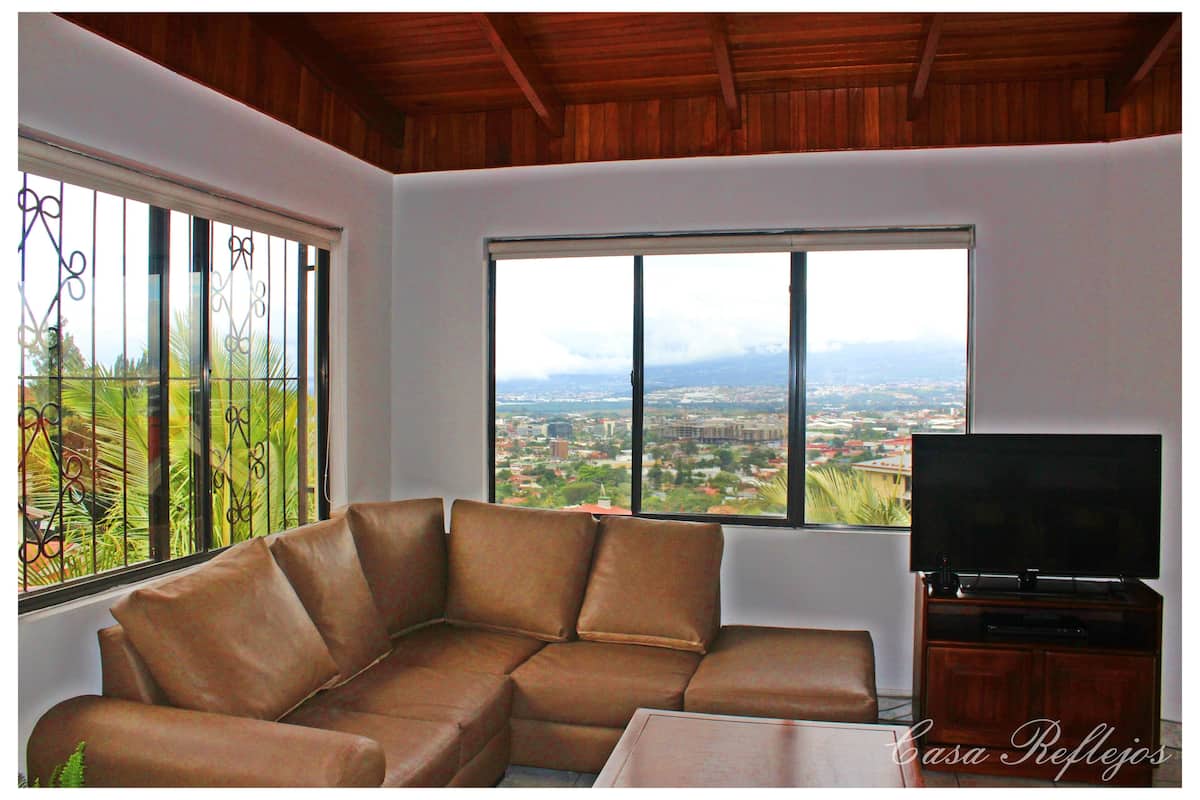 Panoramic Studio Suite, Kitchen, City View | View from room