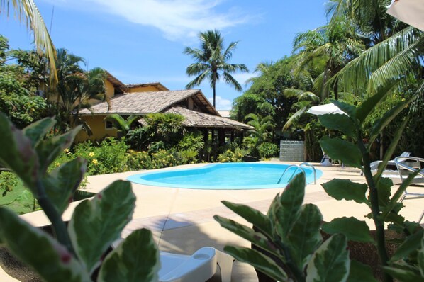 Indoor pool, outdoor pool, open 9:00 AM to 9:00 PM, free pool cabanas