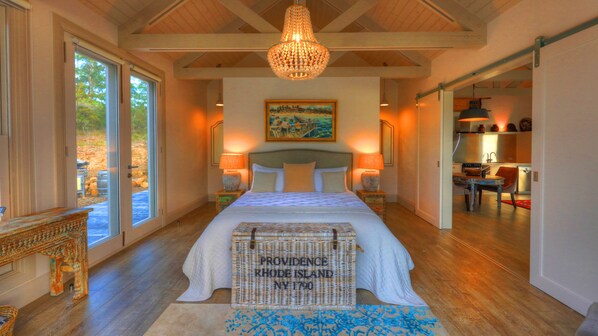 Villa Exclusive, 1 letto king, idromassaggio, vista spiaggia | 1 camera, biancheria da letto di alta qualità, minibar, insonorizzazione