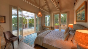 Villa Exclusive, 1 letto king, idromassaggio, vista spiaggia | 1 camera, biancheria da letto di alta qualità, minibar, insonorizzazione
