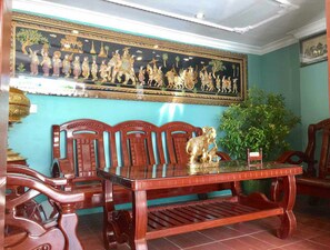 Sala de estar en el lobby