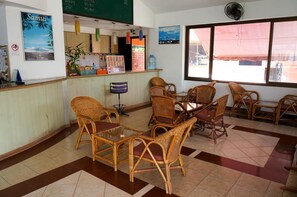 Sala de estar en el lobby