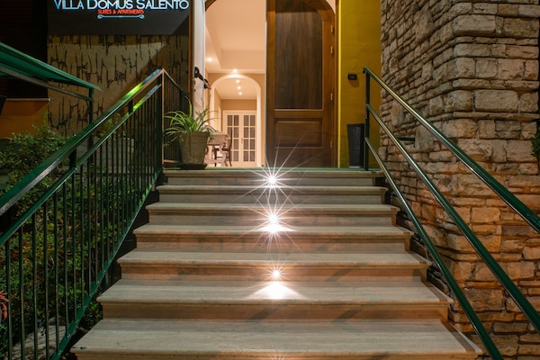 Front of property – evening/night