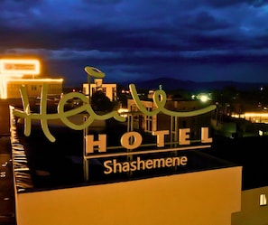 Façade de lâhĂ©bergement