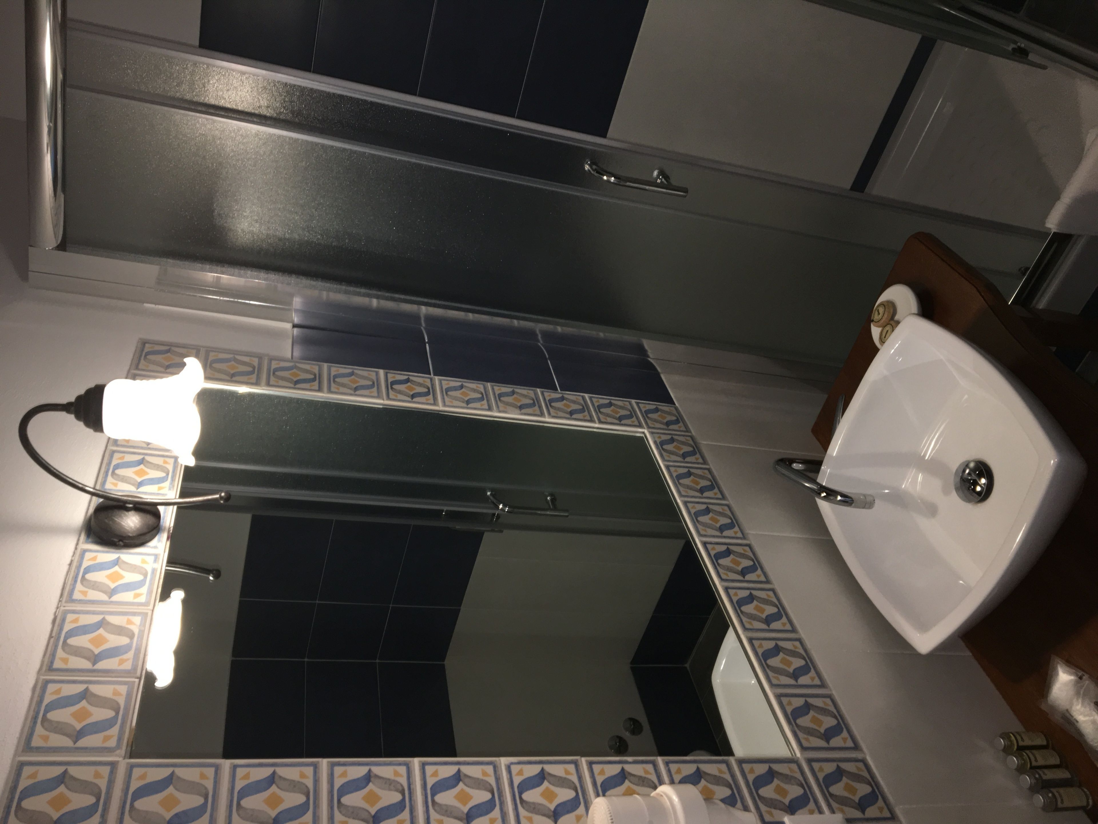 double or twin room | bathroom | shower, free toiletries, hair dryer, bidet