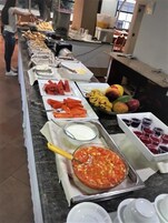 Desayuno buffet todos los días (con cargo)