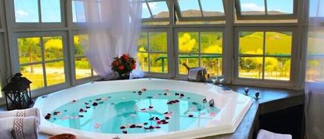 Baignoire à remous intérieure